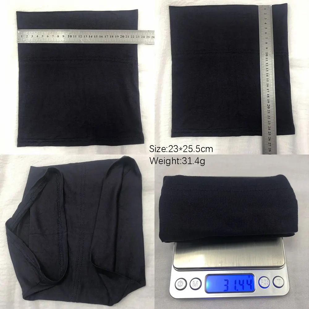 Modal Solid Color Women's High-Elasticity Mercerized Cotton Malaysian Tube Beanie Arabic Snood