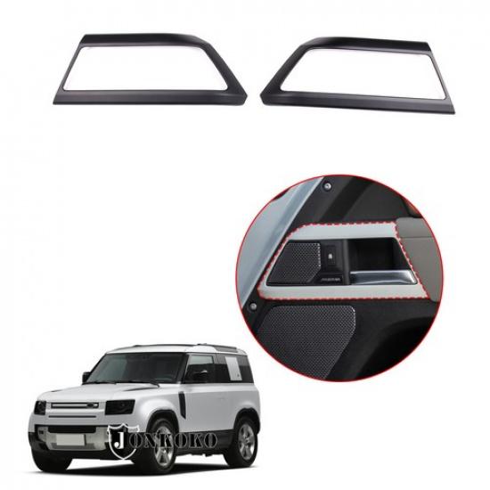 Matte Black Interior Door Handle Cover Trim For Land Rover Defender 90 -23