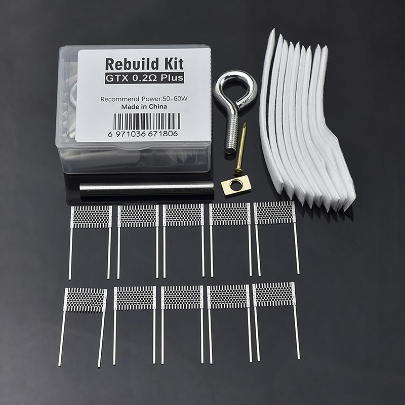 Diy Rebuild Kit Gtx 0.2Ohm Plus Mesh Coil Resistance Wire Replacement Accessories Tools