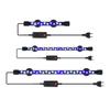 90-260V Aquarium Light LED Waterproof Fish Tank Suction Light Underwater Decor Lighting Submersible Lamp Plant Grow Lamp 18-38cm