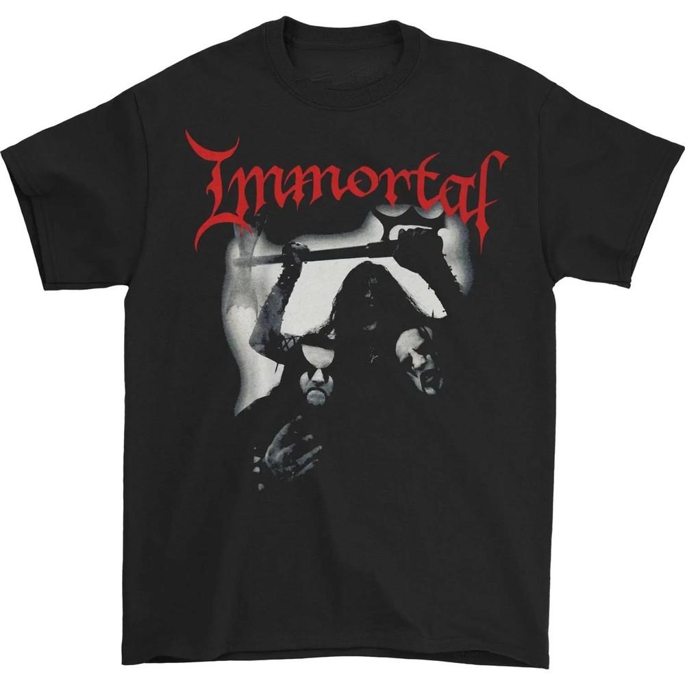 

Vtg Immortal Band Music Lover Heavy Cotton Black All Size Men Women Shirt BL488 Unisex T-Shirt M