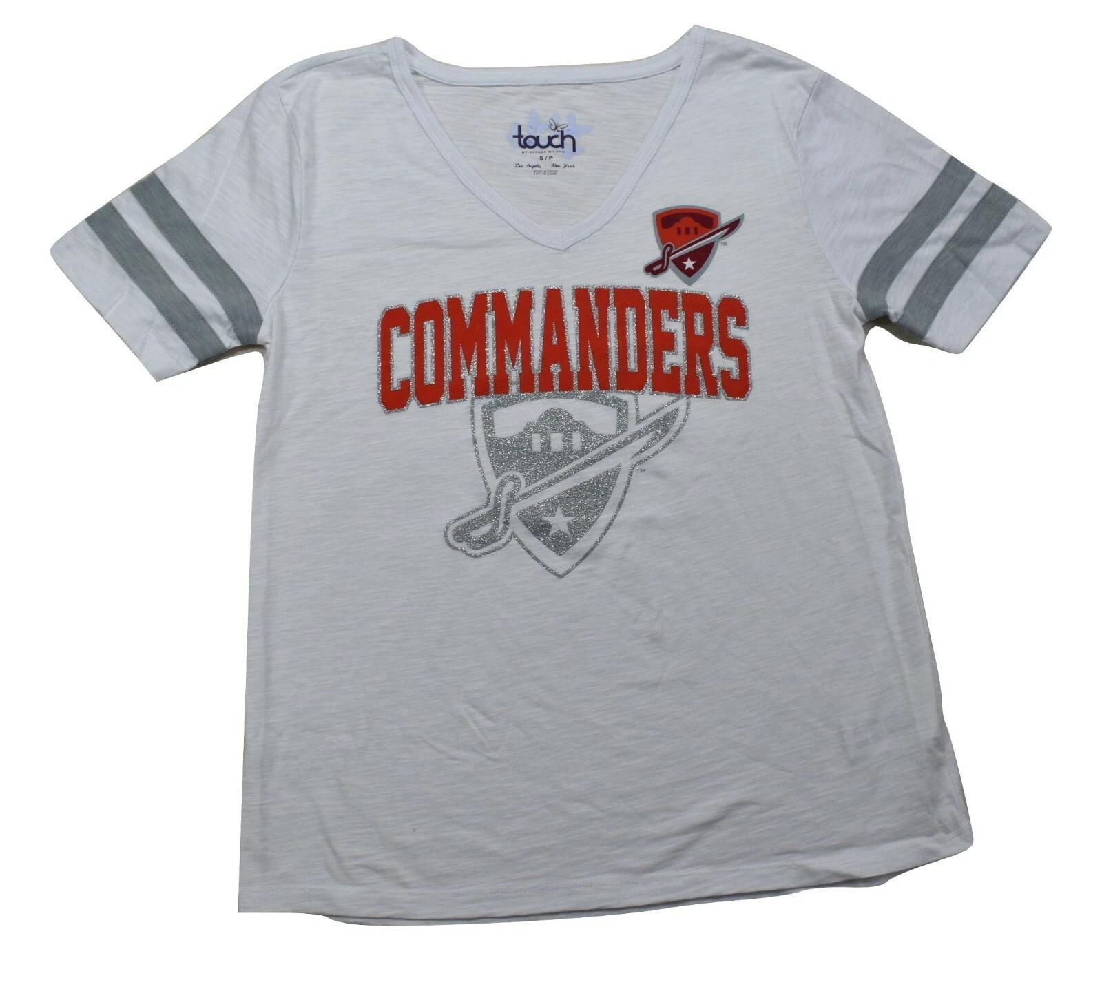 Touch By Alyssa Milano Womens AAF San Antonio Commanders Shirt New S, M, L, XL L
