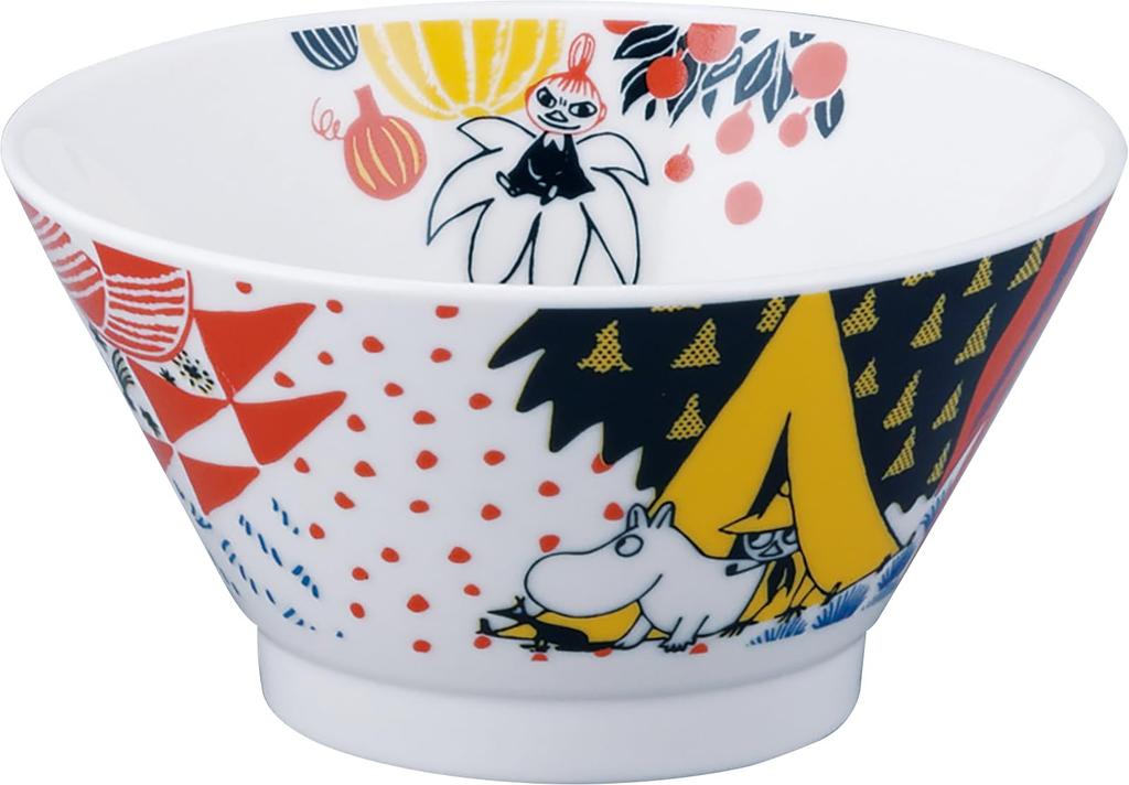 Moomin Small Bowl Aina Made in Yamaka Shoten (650ml) (Little My) Series, Japan, MM8502-312