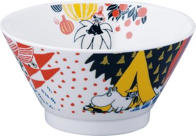 Moomin Small Bowl Aina Made In Yamaka Shoten (650ml) (Little My) Series, Japan, MM8502-312