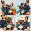 Adorable Plush Pig Bajie Doll Soft Toy Black Myth Wukong Keychain Gift For Girls