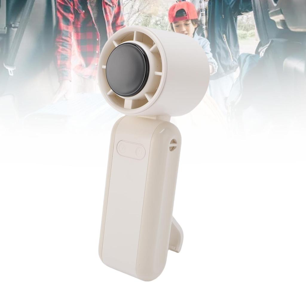 Handheld Turbo Fan 5 Levels Adjustable Quiet Folding Digital Display Portable Mini Pocket Fan with S