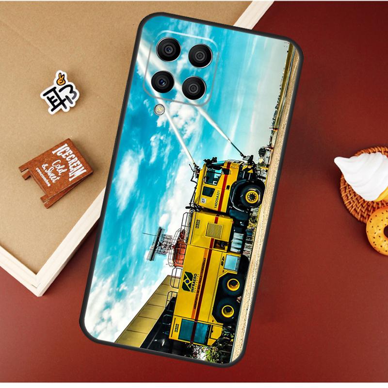 Fire Truck Case For Samsung Galaxy M16 M36 M56 M06 M52 M32 M12 M54 M34 M14 M35 M55 M15 M11 M31 M13 M53