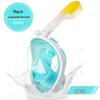 First Gen Anti-Fog Silicone Diving Mask for Adults & Kids - Full Dry Snorkeling & Swimming Equipment
