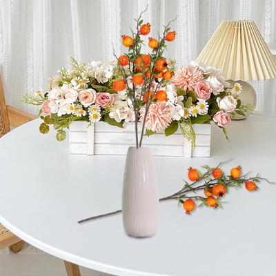 Simulated Flower Realistic Pomegranate Artificial Foam Berries Lifelike Fruits Home Decoration Fake Flower