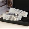 TOP Quality Cool Shiny Rhinestone Bundle Neck Popular Element Collar Necklace Punk Hip Hop Women's Choker Gift Korean Jewelry