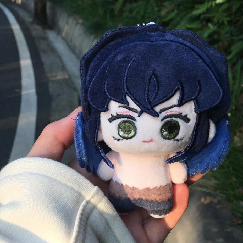 10cm Kawaii Inosuke Plush Toy With Hat High Quality Figure Game Anime Cosplay Stuffed Doll Birthday Gifts Fans