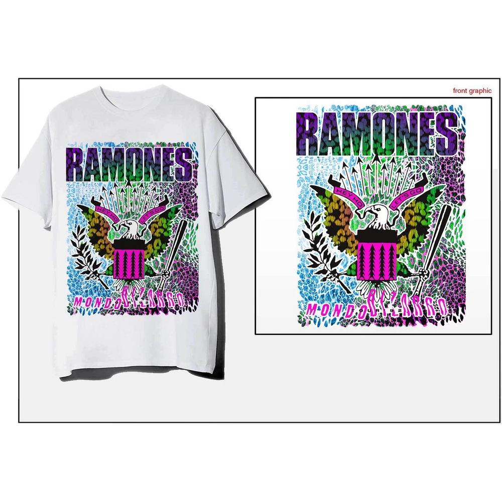 Ramones Unisex TShirt Animal Skin S