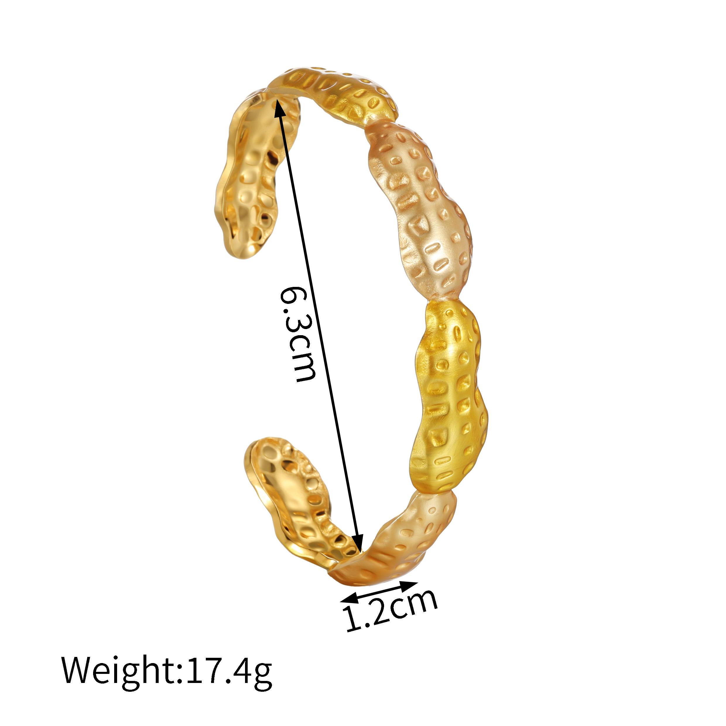 

Atoztide Colorful Oil-Dripping Bracelet for Women Stainless Steel Adjustable Retro Leopard Print Flower Cuff Bangle Jewelry Gift