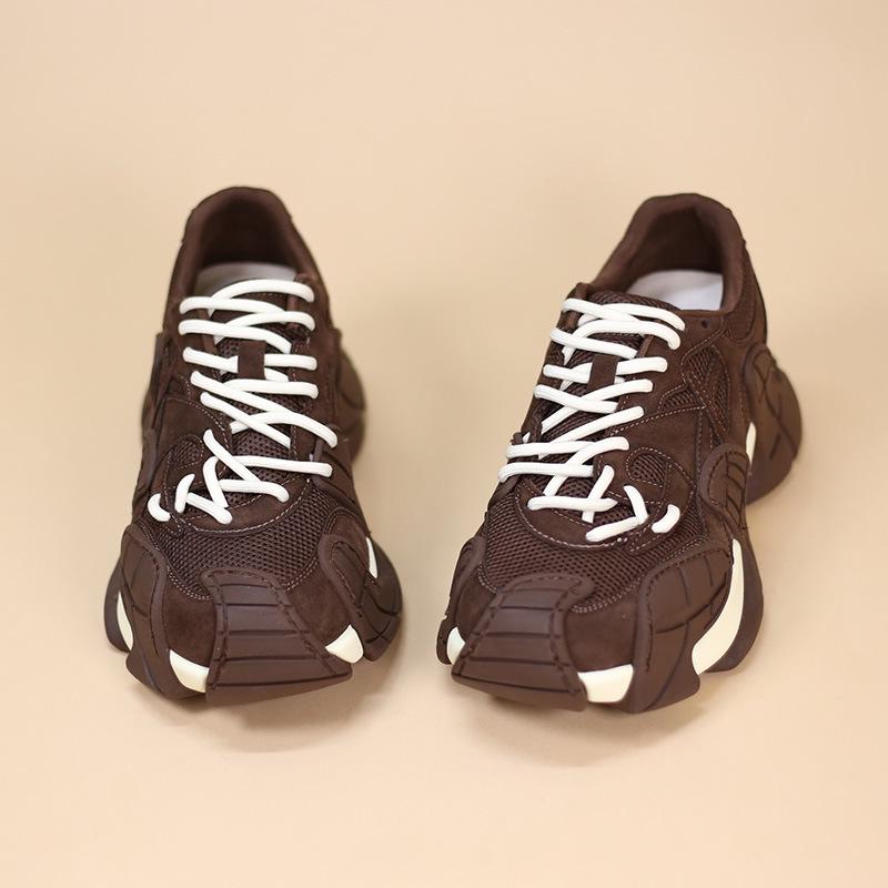 Octopus Women's Dad Shoes 2025 Autumn Fashion: Thick-Soled Casual Street-Style Sneakers