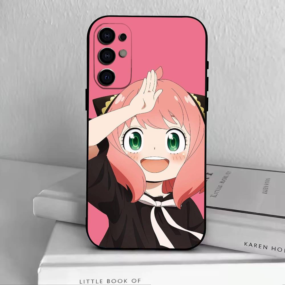 Cute Cute Anya   Phone Case For Samsung S25,S24,S21,S22,S23,S30,Ultra,S20,Plus,Fe,Soft Silicone Black Cover