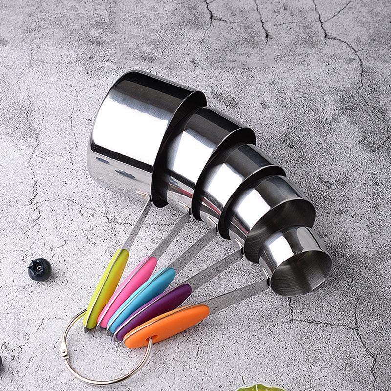 Measuring Cup Stainless Steel Baking Measuring Spoon Household Measuring Spoon Scale Household Baking Measuring Cup