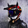 Summer Off-road Men and Women Off-road Helmet Electric Bicycle Helmet Four Seasons Internet Celebrity Helmet Bicycle Helmet Student Handsome