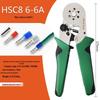 Hexagonal Mini Ratchet Crimping Pliers Set HSC8 6-6 for European Terminals
