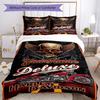 Motociclette Harley-Davidson Personalizza il tuo nome Set Biancheria da Letto Copripiumino Traspirante con Federe Decorazione per la Casa Regalo di Compleanno