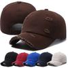 Broken Hole Baseball Cap Hip-hop Washed Cotton Baseball Hats  For Man Women Outdoor Sports