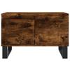Coffee Table Smoked Oak 55x55x36.5 cm Particleboard