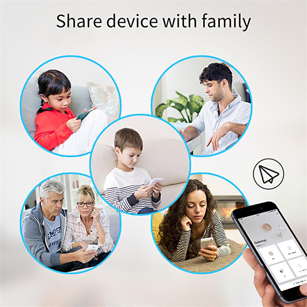 Smart Gateway ZigBee 3.0 Intelligent Home ZigBee Central Hub Smart Life APP Control Voice Control