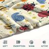 1Pc Cute Cartoon Print Flannel Blanket, High quality Comfortable for All Seasons, Home Decor, Warmth and Comfort, Perfect for Christmas Gifts W49