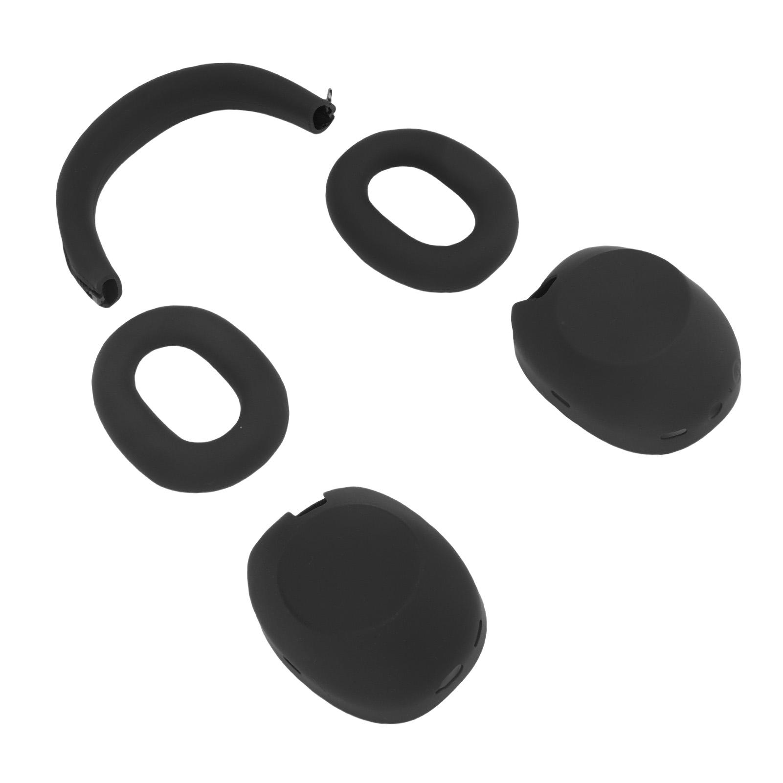 

Silicone Case Cover Fit for WH-1000XM6 Wireless Headphones Earpad Covers Headband Cover Protector Washable Soft Headphone Accessories