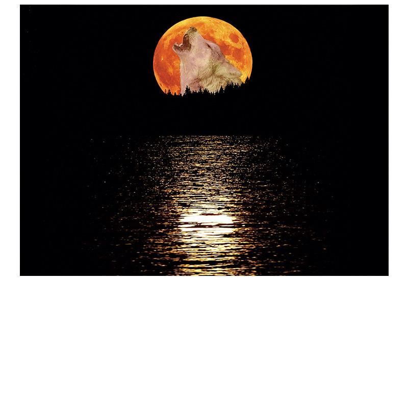 Zwierzęta Ins Styl tła Duży gobelin ścienny wiszący geometria Hipisowski gobelin Wystrój pokoju domowego Estetyczna dekoracja