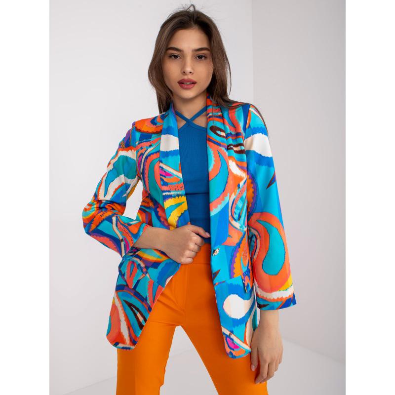2023 Women's Colorful Pattern Suit Jacket