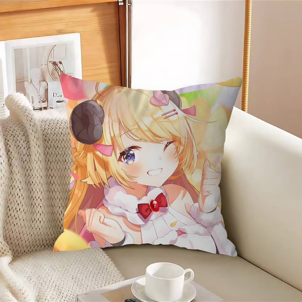 T-Tsunomaki ANIME WatameS Pillow Case Removable Washable Cushion Cover – All-Season Soft Linen