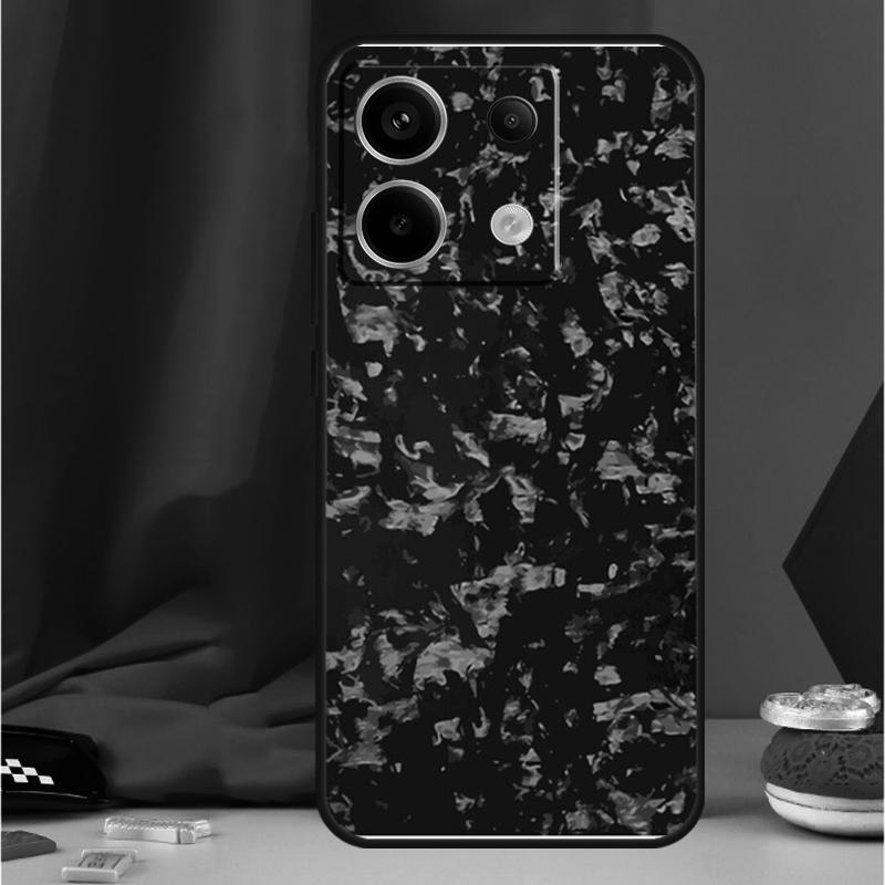 Forged Carbon Case For Xiaomi Redmi Note 14 Pro 13 12 11 10 15 Pro Plus Redmi 15 14C 13C 10C 12C 15C Funda