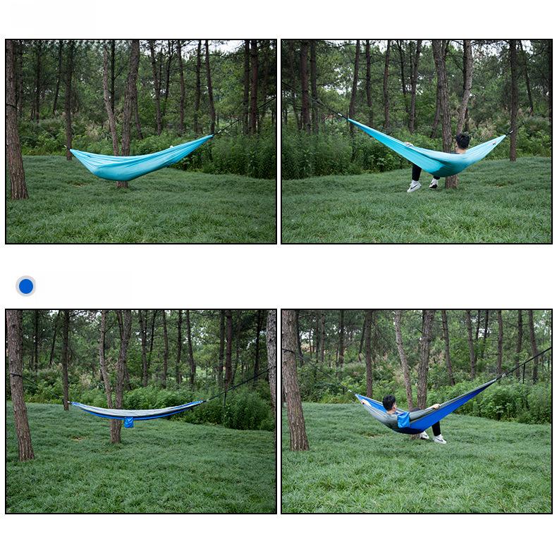 Premium Portable Hammock - Single/Double, 270x140CM, 210T Nylon
