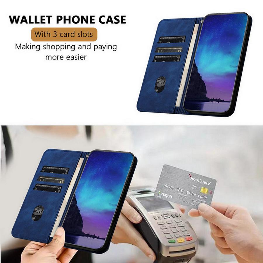 Magnetic Leather Wallet Case For Samsunng Galaxy S25 Edge S24 S23 S22 S21 Note 20 Ultra S20 S10 S9 S8 Plus S 24 23 FE S10E Cover