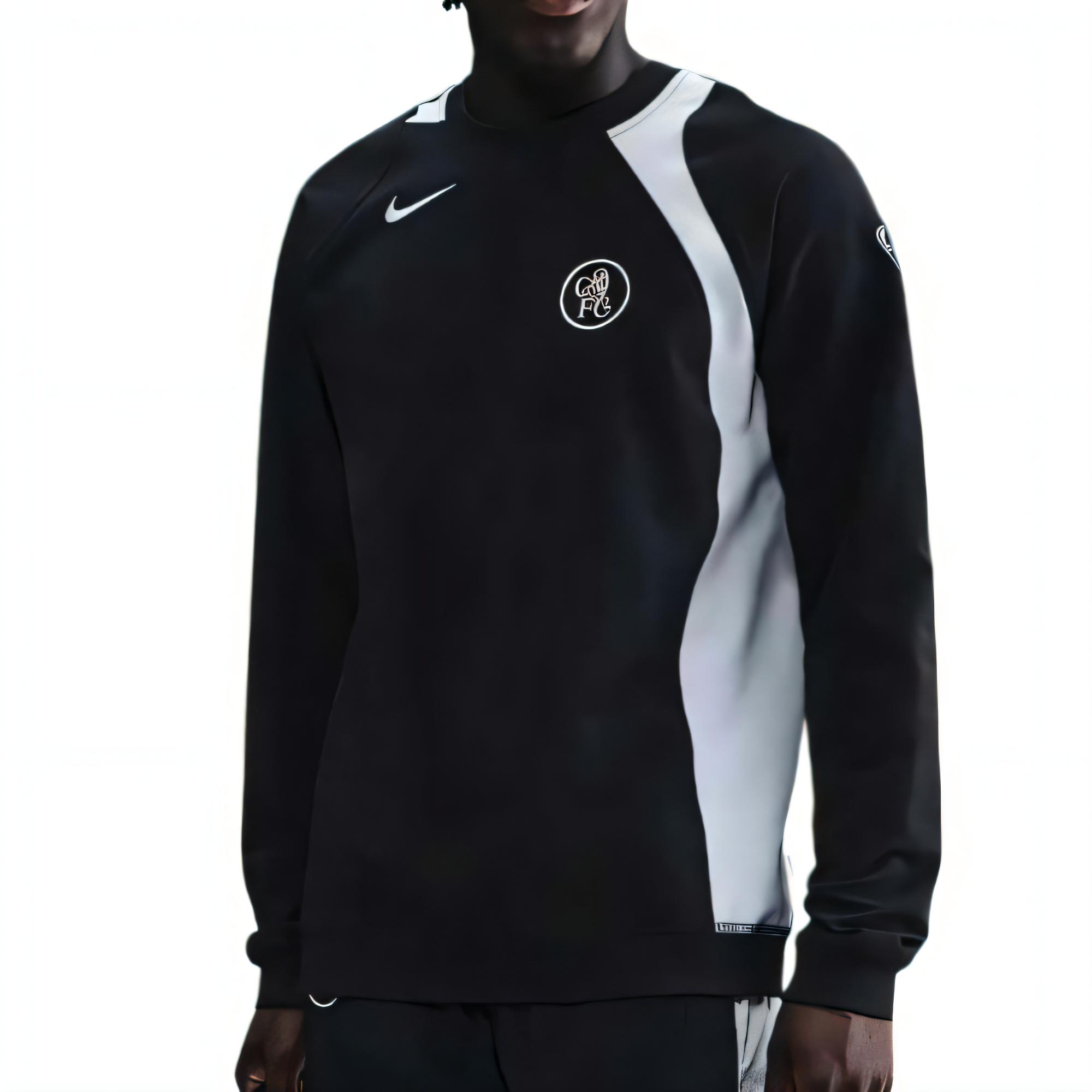 Nike Chelsea Fc Third Men s Nike Total 90 Soccer Crew-Neck Top HQ9776-010 L
