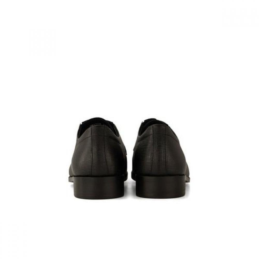Daks Men Comfort Saffiano Dress Shoes  Black  Dmx279 Ke17
