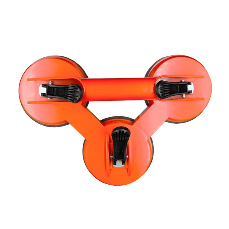 Glass Lifting Suction Cups with Heavy Duty Vacuum ABS Handle Construction - Multi Cup Lifting Tool for Floor Tile and Windshield