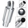 Exhaust Pipe Polished Anti-corrosion Stainless Steel Straight Car Exhaust Downpipe for Truck