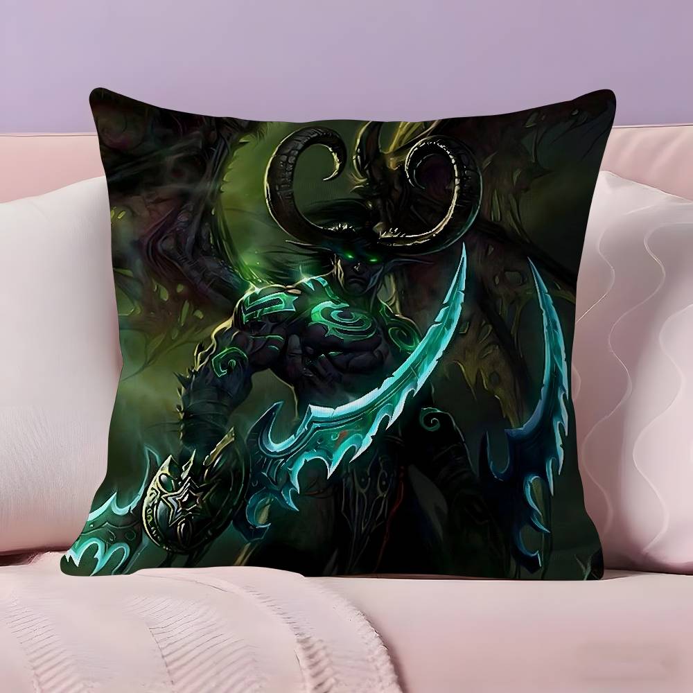 Warcrafts of World W-WOW Pillow Case Pillowcase Ultra Soft Skin Friendly Fabric Cloud Like Comfort & Concealed Zipper