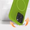 For iPhone 16 Pro Max Case Compatible with MagSafe PC+Liquid Silicone Phone Cover