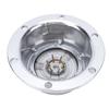 Trailer Hub Caps with Gaskets Universal Aluminum Alloy 6 Hole Tire Inflation Oil Hub Caps Leakproof 343 4370