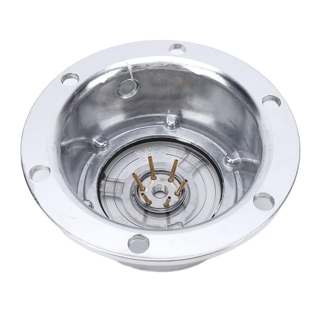 Trailer Hub Caps with Gaskets Universal Aluminum Alloy 6 Hole Tire Inflation Oil Hub Caps Leakproof 343 4370