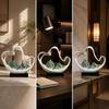 Desktop Sculpture Sculptural Chinese-Style Mountain Ornament for Reception Area