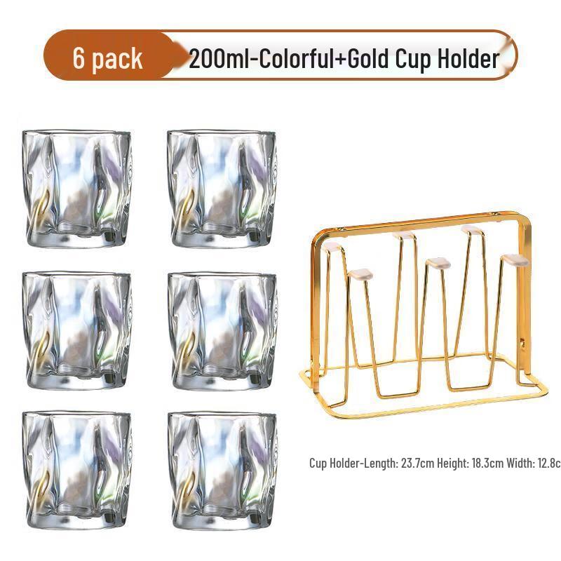 Qianxing Twist Whiskey Glass Set