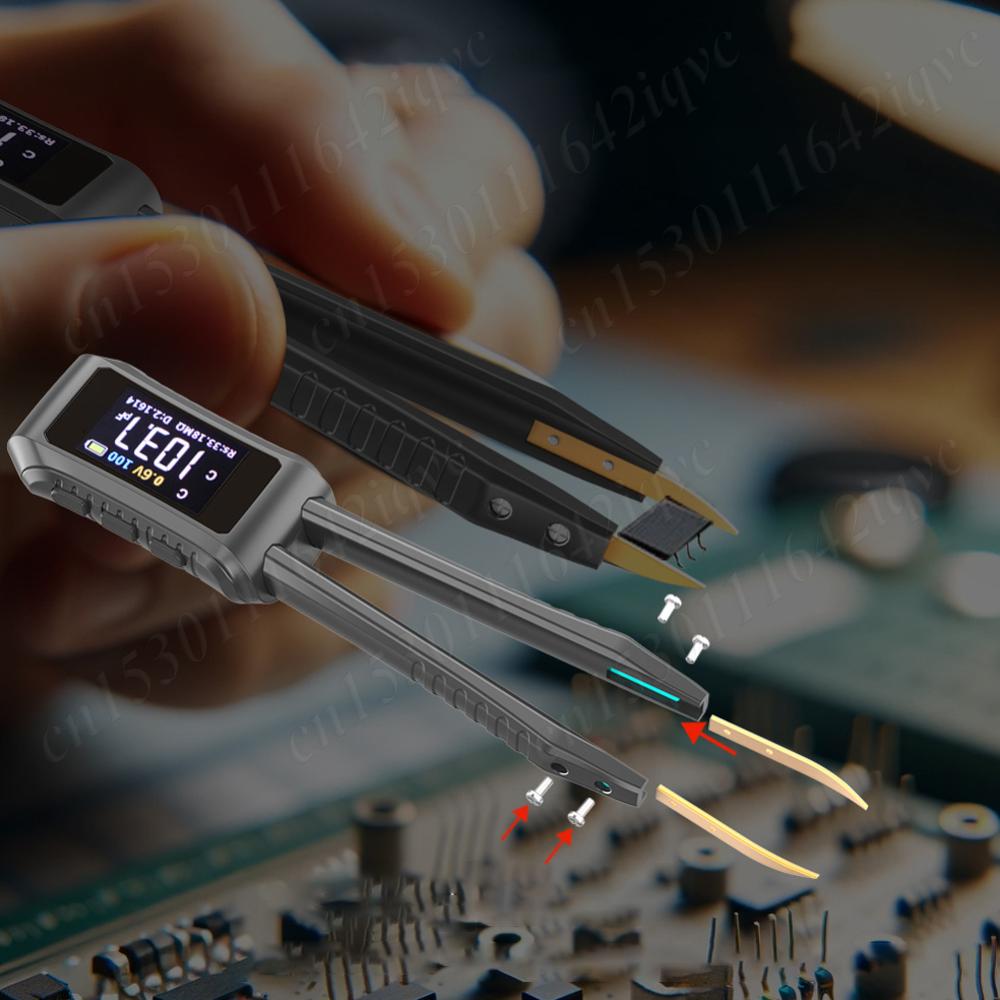 ZT-MD1 Digital Tweezers LCR Meter Tweezer LCR SMD ESR Mini Tester Resistance Capacitance Inductance Tester Measurement Tools