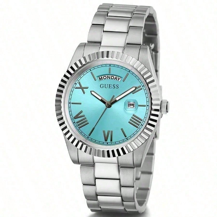 

Чоловічий кварцовий годинник Guess, кварцовий механізм для щоденних зустрічей та інших випадків, GW0265G11