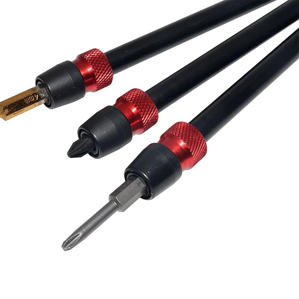 1 Stück magnetische selbstverriegelnde Verlängerungsstange 100/150/300mm Schraubendreher-Umwandlungskopf
