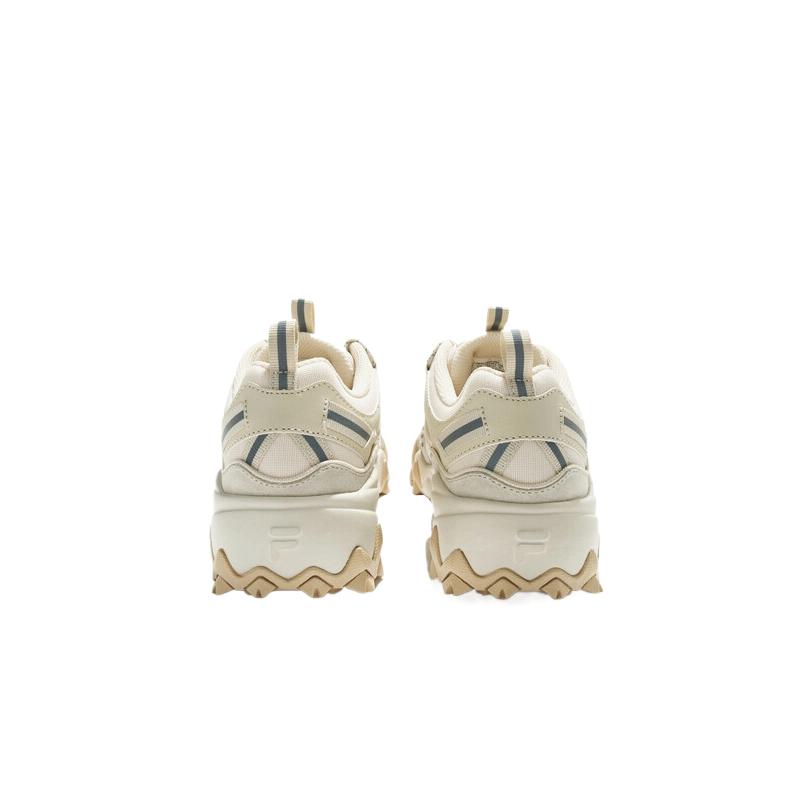 FILA Oakment Tr V2 Fashion Versatile Comfortable Trendy Low-Top Casual Shoes Unisex sneaker Beige 1JM02786H924
