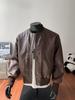 Men's Trendy Retro Leather Motorcycle Jacket - Autumn/Winter Collection