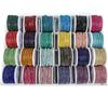 Glass Crystal Rhinestones Chain Sew on Trimming Colorful Rhinestone Chains for Dress Decoration